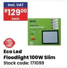 Africa Cash and Carry Eco Led Floodlight 100W Slim offer