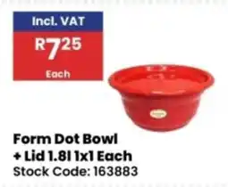 Africa Cash and Carry Form Dot Bowl offer