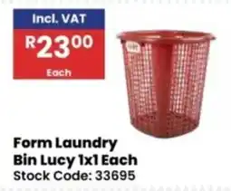 Africa Cash and Carry Form Laundry Bin Lucy offer