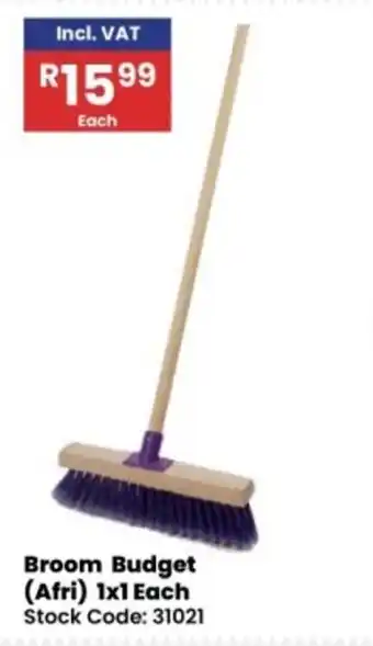 Africa Cash and Carry Broom Budget (Afri) offer