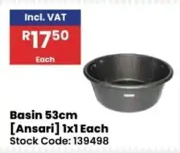 Africa Cash and Carry Basin 53cm [Ansari] offer