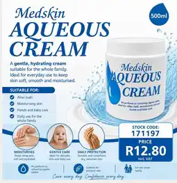 Africa Cash and Carry Medskin Aqueous Cream offer