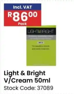 Africa Cash and Carry Light & Bright V/Cream offer