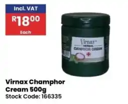 Africa Cash and Carry Virnax Champhor Cream offer