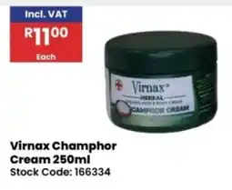 Africa Cash and Carry Virnax Champhor Cream offer