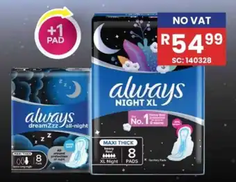 Africa Cash and Carry always night xl offer