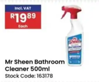 Africa Cash and Carry Mr Sheen Bathroom Cleaner offer