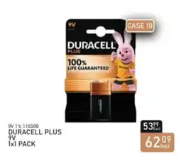 Africa Cash and Carry Duracell plus 9v offer