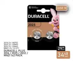 Africa Cash and Carry Duracell Plus 2016/ 2025/ 2032/mn21 offer