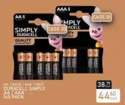 Africa Cash and Carry Duracell Simply AA / AAA offer