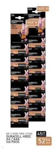Africa Cash and Carry DURACELL HBDC AA / AAA offer