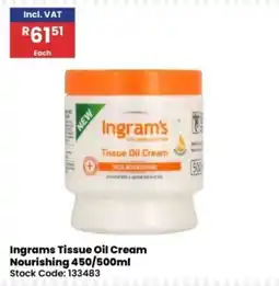 Africa Cash and Carry Ingram's Tissue Oil Cream offer
