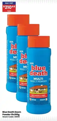 Africa Cash and Carry Blue Death Doom Multi Insect Powder offer