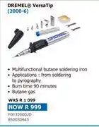 Builders Warehouse Dremel Versa Tip 2000-6 F0132000JD 850030645 offer
