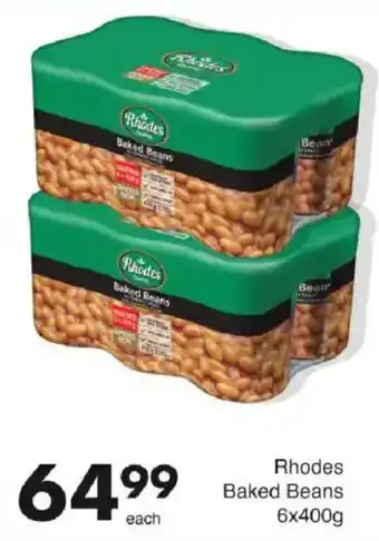 Save Rhodes Baked Beans offer
