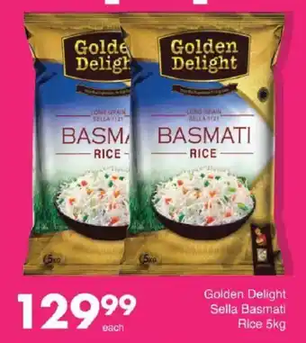 Save Golden Delight Sella Basmati Rice offer