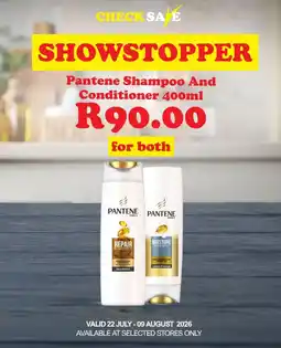 Check Save Pantene Shampoo And Conditioner offer