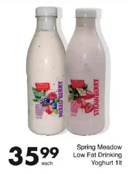 Save Spring Meadow Low Fat Drinking Yoghurt offer