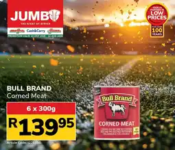 Jumbo Bull Brand Corned Meat offer