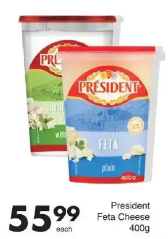 Save President Feta Cheese offer