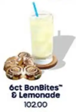 Cinnabon BonBites™ & Lemonade offer
