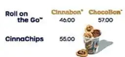 Cinnabon Roll on the Go offer