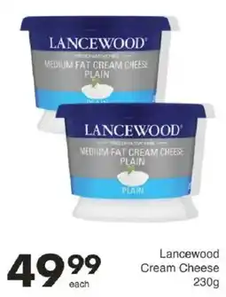 Save Lancewood Cream Cheese offer