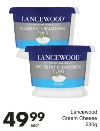 Save Lancewood Cream Cheese offer