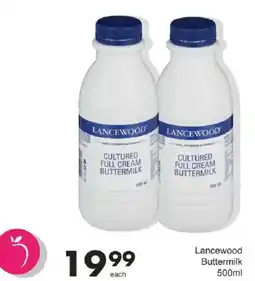 Save Lancewood Cultured Full Cream Buttermilk offer