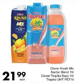 Save Clover Krush Mix Nectar Blend offer