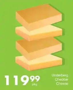Save Underberg Cheddar Cheese offer