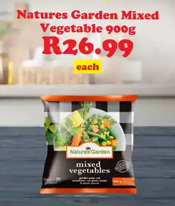 Check Save Natures Garden Mixed Vegetables offer