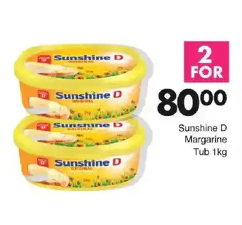 Save Sunshine D Margarine offer