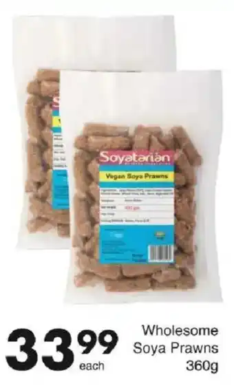 Save Soyatarian Vegan Soya Prawns offer
