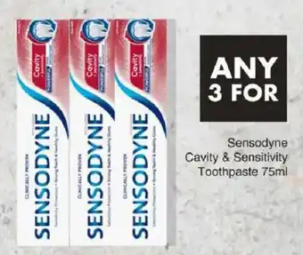 Save Sensodyne Cavity & Sensitivity Toothpaste offer
