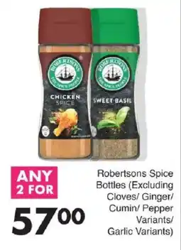 Save Robertsons Spice Bottles offer