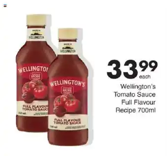 Save Wellington's Tomato Sauce Full Flavour offer