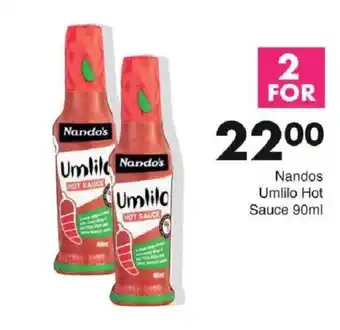 Save Nandos Umlilo Hot Sauce offer