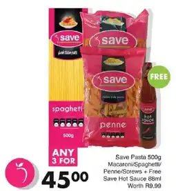 Save Save Pasta offer