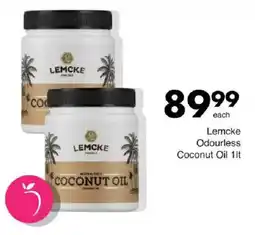 Save Lemcke Odourless Coconut Oil offer