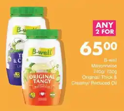 Save B-well Mayonnaise offer
