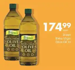 Save B-well Extra Virgin Olive Oil offer