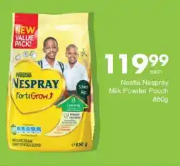 Save Nestlé Nespray Forti Grow+ Milk Powder Pouch offer