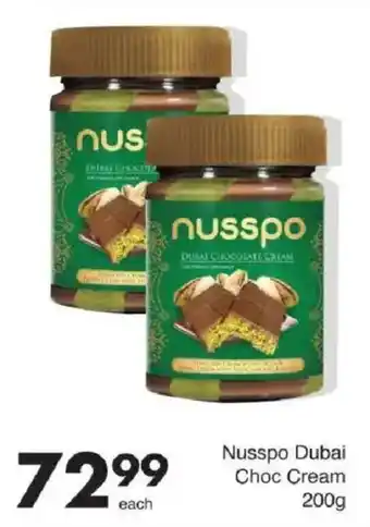 Save Nusspo Dubai Choc Cream offer