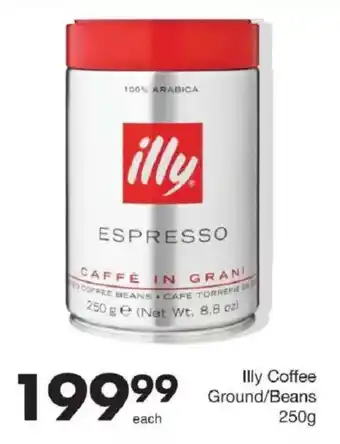 Save Illy Coffee Ground/Beans offer