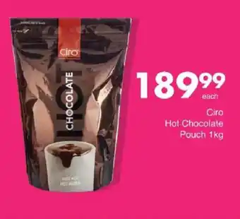 Save Ciro Hot Chocolate offer