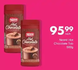Save Nestlé Hot Chocolate Tub offer