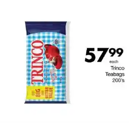 Save Trinco Teabags 200's offer