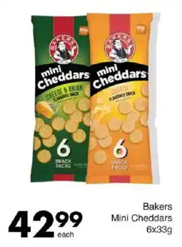 Save Bakers Mini Cheddars offer