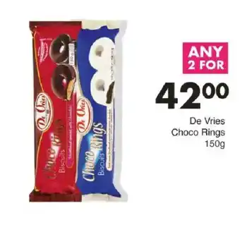 Save De Vries Choco Rings offer